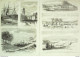 Delcampe - Le Monde Illustré 1870 N°694 Cherbourg (50) Marseille (13) Forbach St-Alvold Merlebach (57) Jougnes - 1850 - 1899