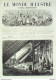 Le Monde Illustré 1870 N°707 Tours (37) Gare Orléans Aurore Boréale Pigeons Voyageurs - 1850 - 1899