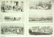 Delcampe - Le Monde Illustré 1870 N°708 Maisons-Alfort (94) Chateaudun (28) Chatillon (92) Pont De Sèvres - 1850 - 1899