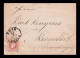 PRAG 1873. Nice Cover To Kronstadt ( Hungary) - Briefe U. Dokumente
