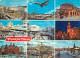 Navigation Sailing Vessels & Boats Themed Postcard Frankfurt Am Main Airport Ship - Zeilboten