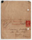 Carte Lettre Entier Postal 1908, Semeuse Camée 10c , De Nice à Lyon - 1906-38 Säerin, Untergrund Glatt