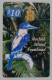 NORFOLK ISLAND - Chip - Sacred Kingfisher - $10 - 2000ex - Used - Norfolk Island