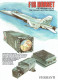 4 Fiches De Présentation Des équipements FERRANTI Pour Jaguar/Tornado/F-18 Et Harrier 1985 - Dokumente
