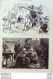 Delcampe - Le Monde Illustré 1871 N°721 Léon Gambetta Henri Regnault Paris Buttes Ste Genevieve Marché St Germain Montroug (92) - 1850 - 1899