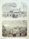 Le Monde Illustré 1871 N°731 Courbevoie Meudon Chatillon (92) Guerre Civile La Guillotine  - 1850 - 1899