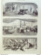 Le Monde Illustré 1871 N°746 Villeneuve-l'Etang (92) Allemagne Cuxhaven Strasbourg (67) Montmorency (95) Brest (29) - 1850 - 1899