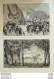 Le Monde Illustré 1871 N°756 Italie Rome Porte Pia Turin Palais Carignan Chantilly (60) Duc D'aumale - 1850 - 1899