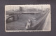 Photo Originale Vintage Snapshot Batellerie Peniche à Identifier Chien à Bord Peniche Jne Henri Au 2è Plan  52938 - Schiffe