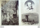 Le Monde Illustré 1872 N°772 Buzenval (92) Bataille Maréchal Prim Henri Regnault Fonderie Thiebault - 1850 - 1899
