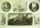 Le Monde Illustré 1872 N°818 Chelles (77) Etats-Unis Boston Fort Hile Bénédictine Distillerie Calais (62) - 1850 - 1899