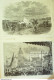 Delcampe - Le Monde Illustré 1873 N°867 Italie Turin Metz Gravelotte (57) Procès Mal Bazaine Tombe Et Vases Gallo-romains - 1850 - 1899