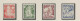 1930 MH/* Netherlands NVPH 232-35 - Unused Stamps