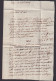 Frankreich Vorphila Brief L2 47 DOUE Seine-et-Marne Kompl Mit Inhalt 14.4.1829 - Covers & Documents