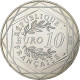 France, 10 Euro, 2015, Paris, Argent, SPL - Frankreich