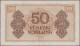 Austria: Alliierte Militärbehörde, Lot With 8 Banknotes, Series 1944, With 50 Gr - Oostenrijk
