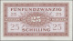 Austria: Alliierte Militärbehörde, Serie 1944, Pair With 25 Schilling (P.108a, T - Oesterreich