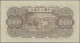 China: Peoples Bank, 10.000 Yuan 1949, P.853, Genuine Note With Watermark, Sligh - Cina