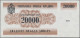 Croatia: Republika Srpska Krajina, Set With 10.000, 20.000 And 50.000 Dinara ND( - Kroatien