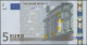 Euro Bank Notes: European Central Bank, Lot With 5 Banknotes And 2 Advertising N - Other & Unclassified