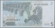 Euro Bank Notes: European Central Bank, Lot With 5 Banknotes And 2 Advertising N - Other & Unclassified
