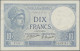 Delcampe - France: Banque De France, Set With 6 Banknotes, Series 1917-1933, With 3x 5 Fran - 1955-1959 Opdruk ''Nouveaux Francs''