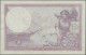 Delcampe - France: Banque De France, Set With 6 Banknotes, Series 1917-1933, With 3x 5 Fran - 1955-1959 Overprinted With ''Nouveaux Francs''