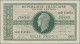 France: Trésor Central, Series ND(1944), Pair With 500 Francs (P.106, XF/XF+, Pi - 1955-1959 Overprinted With ''Nouveaux Francs''