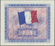 France: Allied Military Currency, Series 1944, Lot With 7 Banknotes, With 2, 5, - 1955-1959 Sobrecargados (Nouveau Francs)