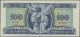 Hungary: Magyar Nemzeti Bank 100 Forint 1946, P.160a In With A Small Scratch Upp - Ungheria