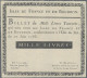 Isle De France Et De Bourbon: Comissaire Des Colonies, Series 1788, Very Nice Se - Assignate