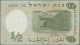 Israel: Bank Of Israel, Lot With 7 Banknotes, 1958-1960 Series, With ½, 2x 1, 5, - Israel