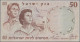 Delcampe - Israel: Bank Of Israel, Lot With 7 Banknotes, 1958-1960 Series, With ½, 2x 1, 5, - Israele