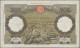Delcampe - Italy: Set Of 3 Notes 100 Lire 1935/35/36 P. 55, All Used With Folds, Border Tea - Otros & Sin Clasificación