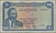 Delcampe - Kenya: Central Bank Of Kenya, Lot With 5 Banknotes, Series 1966/68, With 5, 10, - Kenia