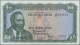 Kenya: Central Bank Of Kenya, Pair With 5 Shillings 1967 (P.1b, UNC) And 10 Shil - Kenya