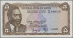 Kenya: Central Bank Of Kenya, Pair With 5 Shillings 1967 (P.1b, UNC) And 10 Shil - Kenia