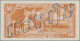 Laos: Banque Nationale Du Laos, 50 Kip ND(1957) SPECIMEN, P.5s2, Tiny Rusty Pinh - Laos