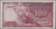 Latvia: Latvijas Banka, 100 Latu 1939, P.22, Soft Vertical Fold At Center And Ti - Lettland