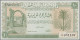 Delcampe - Libya: Kingdom And United Kingdom Of Libya, Nice Set With 3 Banknotes, 1950-1952 - Libië