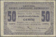 Delcampe - Lithuania: Very Nice Set With 5 Banknotes, Series 1922, Comprising 1 Centas (P.1 - Lituanie