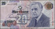 Northern Ireland: Northern Bank Limited, Lot With 6 Banknotes, Series 1971-2005, - Otros & Sin Clasificación