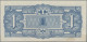 Oceania: Japanese Government – Oceania, 1 Shilling ND(1942) With Block Letter "O - Other - Oceania