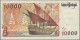 Portugal: Banco De Portugal, Lot With 6 Banknotes, Series 1996-2000, Comprising - Portugal