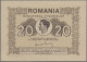 Romania: Ministry Of Finance, Set With 4 Banknotes, Series 1917 And 1945, With 1 - Rumänien