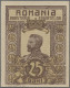 Delcampe - Romania: Ministry Of Finance, Set With 4 Banknotes, Series 1917 And 1945, With 1 - Romania