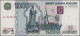 Delcampe - Russia - Bank Notes: Collectors Album With 128 Banknotes Russia State Issues 189 - Russland