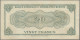 Rwanda: Banque Nationale Du Rwanda, 20 Francs 1960 (1962) With Handstamp "Banque - Rwanda