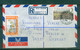 Mauritius (Maurice) Letter Cover With Register Lable BEAU BASSIN - Mauritius (1968-...)