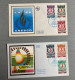 UNESCO : 2 Enveloppes Premier Jour (1969/75) & 2 Timbres (non Oblitérés-1946) - Other & Unclassified